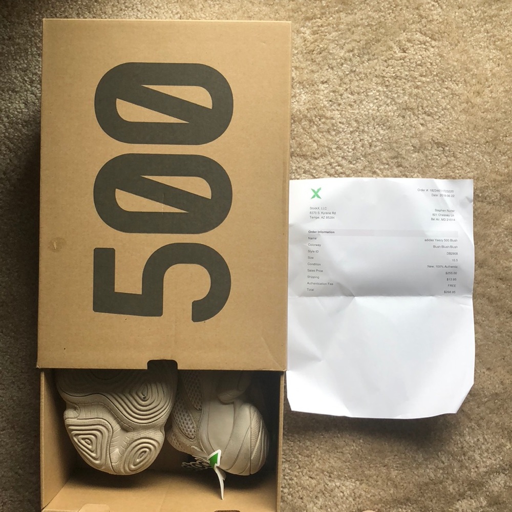 Yeezy 500 Blush (with box)